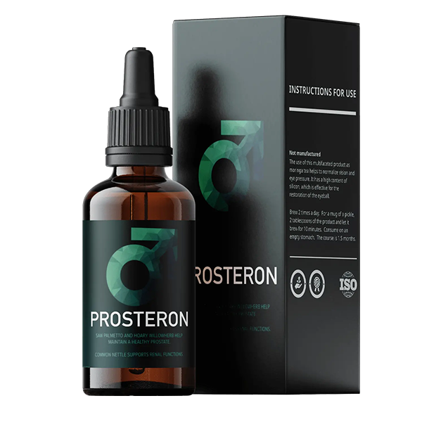 Prosteron product packaging image